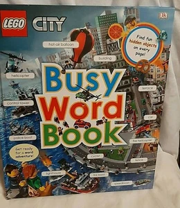 New LEGO City Busy Word Book ~ Hundreds of New Words to learn - Picture 1 of 6