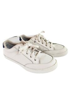 Dr Scholls Leather Memory Foam Athletic Walking Sneakers Womens White Size 9