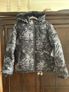 Member's Mark Boy's Wind Resistant Hooded Full Zip Puffer Jacket Reflective XL - Picture 1 of 17