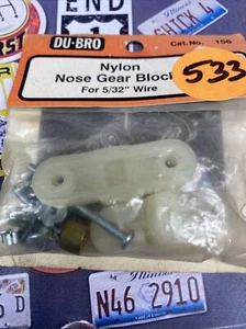 Dubro 159 Nylon Wing Mounting Kit: {Neat, Fast And Clean Looking} NIP USA Ship - Picture 1 of 6
