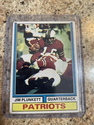 Jim Plunkett 1974 Topps #435  - Image 1 of 2