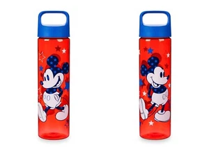 NEU Set mit 2 Disney Parks Mickey Mouse Americana große 24 Unzen Wasserflaschen - Bild 1 von 6