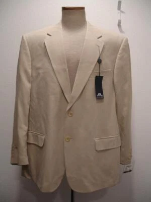 Para hombres 44S Stafford Cassidy 100% Seda Piedra Doblado Traje Chaqueta Blazer Abrigo Deportivo Foto 1 de 4