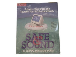 McAffe Safe And Sound computer protection software 1998 - Picture 1 of 6