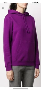 Authentic Saint Laurent Hoodie Purple Size Medium - Picture 1 of 10