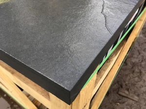 Graphite Black Brazilian slate fire hearth, Several sizes to choose from. - Picture 1 of 5