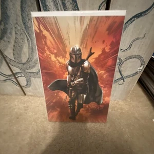 STAR WARS: THE MANDALORIAN #5 UNKNOWN COMICS PATCH ZIRCHER EXCLUSIVE VIRGIN VAR - Picture 1 of 1