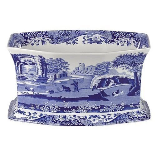 Spode Blue Italian - Double Planter - Image 1 of 1