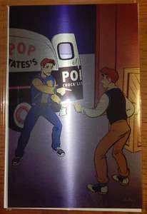 ARCHIE MEETS RIVERDALE #1 (Spider Man Pointing Meme variante de metal 1/30) casi nuevo 2022 - Imagen 1 de 2