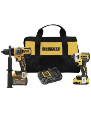 Dewalt 20w max brushless flex volt, 2-tols combo kit.. - Image 1 of 4