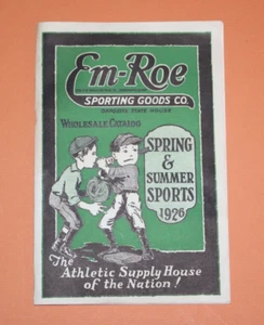 Rare Antique 1926 EM-ROE Baseball Uniform Catalog TY COBB / BABE RUTH - Picture 1 of 14