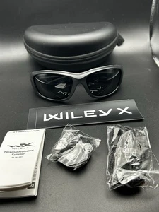 Wiley X Gravity CCGRA01 Mattschwarzes Gestell/graue Gläser Brille - Bild 1 von 6