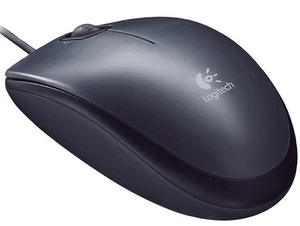 LOGITECH - M90 USB Optical Mouse Black - Picture 1 of 1