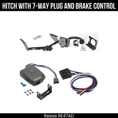 Reese Hitch Tow PKG Brake Control For 08-12 Jeep Liberty w/ Existing USCAR 7-way - Image 1 of 4