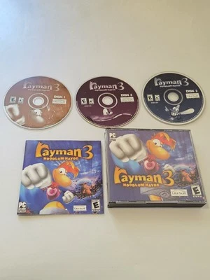 RAYMAN 3 Hoodlum Havoc PC CD ROM Video Game (UbiSoft, 2003) COMPLETE - Image 1 of 4