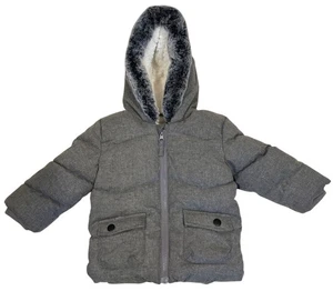 Chaqueta acolchada con capucha Rokka & Rolla bebé niño talla 6-9 meses ¡NUEVA! - Imagen 1 de 8