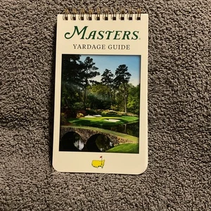 2025 Masters Golf Yardage Guide von Augusta National NEU! - Bild 1 von 3
