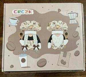 CRCZK But First Coffee Gnomes Pair New In Box Model: TS102 - Picture 1 of 3