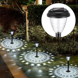 Solarleuchten Garten, 4er Set Solarlampen für Außen, LED Licht Solar Wegeleuchte - Bild 1 von 49