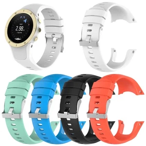 Silicone 5 Color Wristband Watch Strap Band For Suunto Spartan Trainer Wrist HR - Picture 1 of 16