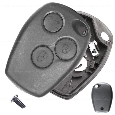 Carcasa de repuesto de llave inalámbrica de coche para Renault Trafic Master Opel Vivaro Movano