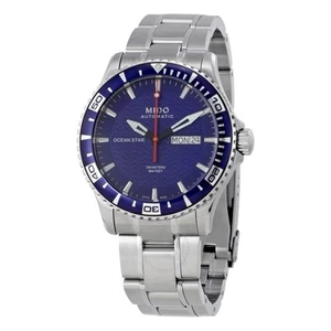 Mido OS Captain IV Automatic Blue Dial Mens Watch M011.430.11.041.02 New W/O Box - Picture 1 of 3