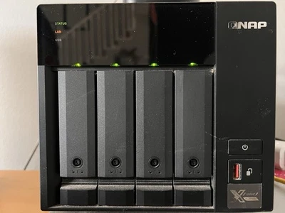 QNAP TS-473A-8G-US 4 Bay High-Speed Desktop NAS with AMD Ryzen 4-core CPU, 8G... - Image 1 of 3