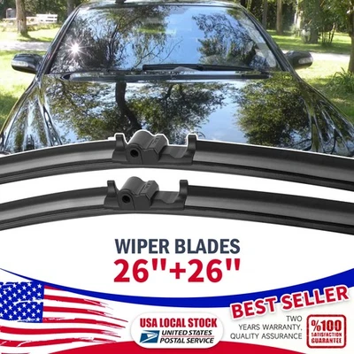 Juego de escobillas limpiaparabrisas OEM para Mercedes-Benz cL500 2000-2006 5,0 L 26" y 26" Foto 1 de 4