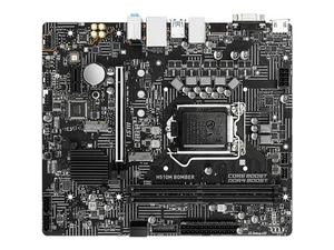 For GIGABYTE H510M BOMBER motherboard LGA1200 DDR4 64G HDMI+VGA M-ATX Tested OK - Afbeelding 1 van 4