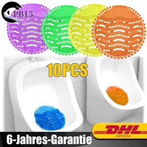 Urinalsieb mit Duft Urinal Stein Spritzschutz Geruchsschutz Toiletten Pissoir - Bild 1 von 15