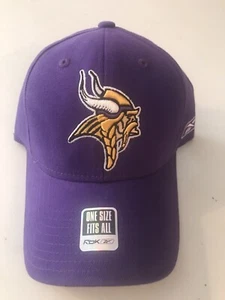 NWT REEBOK NFL BASEBALL CAP - MEN - RET $25 - ONE SIZE - PURPLE - (2-HB1-1) - Imagen 1 de 7