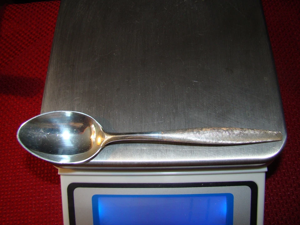 CUCHARADITA KIRK STIEFF FLORENTINA ESTERLINA SIN MONOGRAMA ¡ENVÍO GRATUITO! Foto 1 de 1