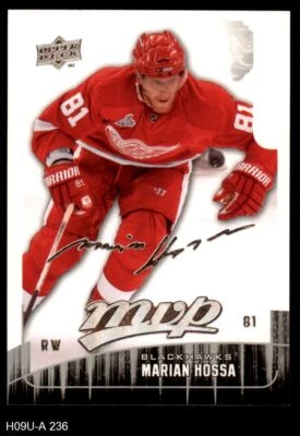 2009 Upper Deck MVP #236 Marian Hossa Blackhawks HOF 8 - NM/MT - Image 1 of 2