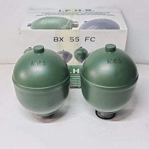 COPPIA SFERE ACCUMULATORE PRESSIONE SOSPENSIONE ANT. CITROEN BX PER 95630572 - Imagen 1 de 7