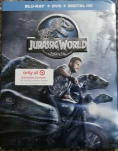 JURASSIC WORLD FALLEN KINGDOM 4K Codes Blu-ray Slip Cover New - Foto 1 di 4