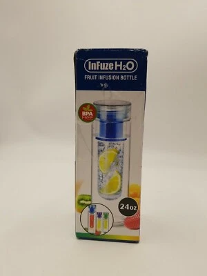 NUEVO Botella de infusión de frutas InFuze H2O 24 OZ púrpura sin BPA GWBFP02-V  Foto 1 de 4