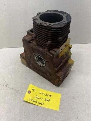 Bloque cárter motor Sears Suburban 16/6 tractor Tecumseh OH160 Foto 1 de 4