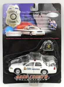 NEW Road Champs Kansas State Trooper Police Car Diecast 1:43 w/ Pin 1999 Ford - Picture 1 of 4