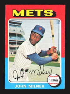 1975 Topps Baseball Vintage #264 John Milner
