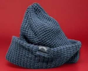 Billabong Surf Australia Outdoor Beanie Charcoal Grey Knit Camping Warm Headwear - Picture 1 of 5