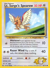 Lt. Surge's Spearow - 83/132 - Common - Gym Heroes Unlimited  - Pokemon - MP+