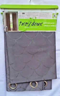 NEW Duck River Curtains Set of Two grommet panels 84" long.  Two sets available - Image 1 of 3