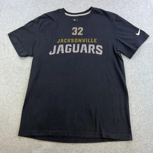 Jacksonville Jaguars Nike Shirt Mens Large #32 Jones-Drew Black NFL Casual Adult - Picture 1 of 11