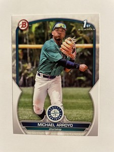 Michael Arroyo 2023 Bowman 1st Bowman Card!!