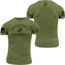 Grunt Style USMC - Est. 1775 T-Shirt - Military Green