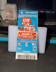 Personalized KPOP Breakout Tour '24 Stub Concert Ticket - Picture 1 of 9