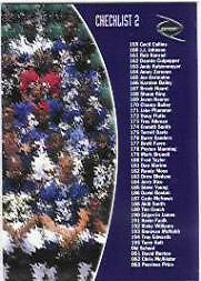 1999 Collector's Edge Odyssey Football Card Pick