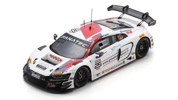 Modellino auto scala 1:43 Spark AUDI R8 GT3 GOLD CLASS 24 H SPA 2024 racing m... - Immagine 1 di 1