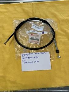 NUEVO FABRICANTE DE EQUIPOS ORIGINALES SUZUKI CABLE DE FRENO DELANTERO, (58110-034A0) 2001-2004 JR80 AHRMA - Imagen 1 de 4