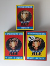 Alf Trading Cards - Series 1 & 2 & Sticker Set - Nr Complete Sets